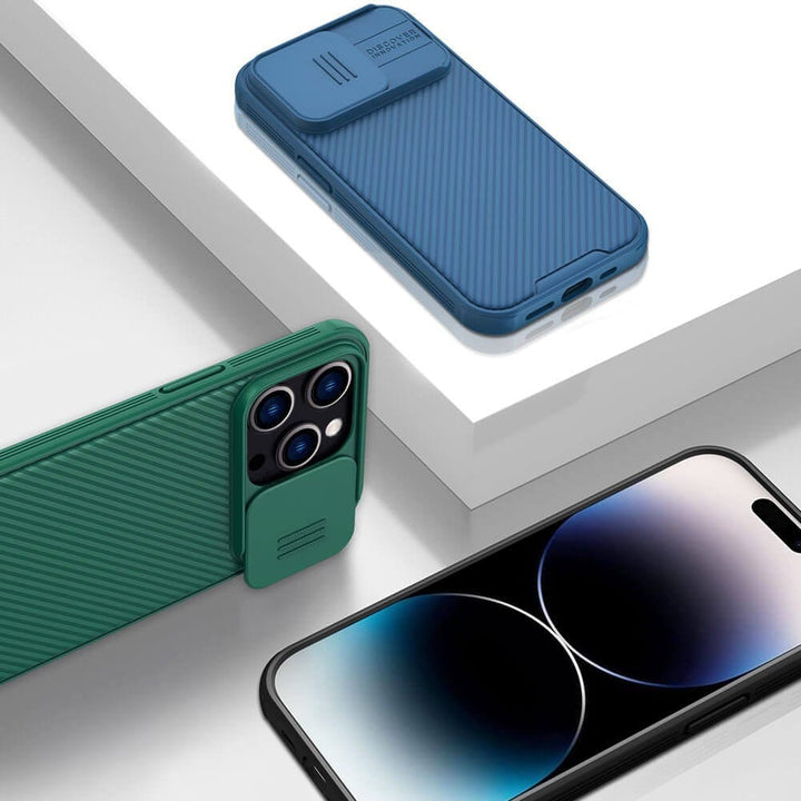 FRATO luxury Case Nillkin Camshield Pro Shockproof Case For iPhone - Deep Purple