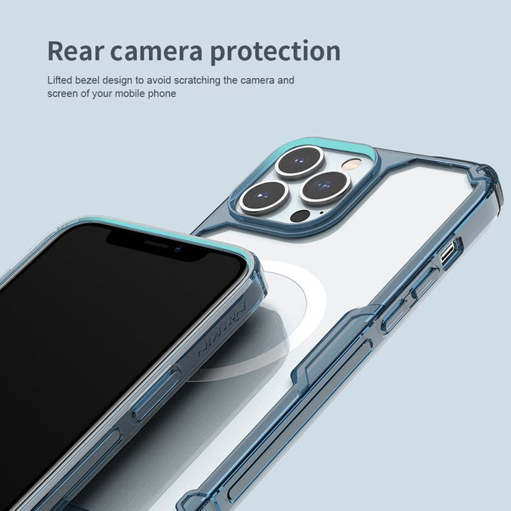 FRATO luxury Case Nillkin iPhone Magsafe Clear Airbag Drop Fall Resistant Magnetic Case Cover