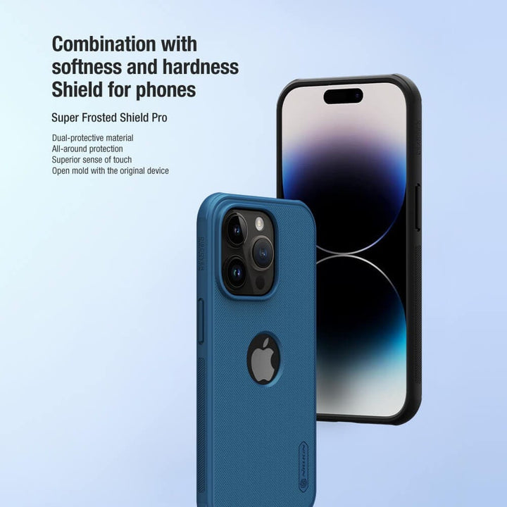 FRATO luxury Case Nillkin Super Frosted Shield Pro Matte cover for iPhone - Deep Purple