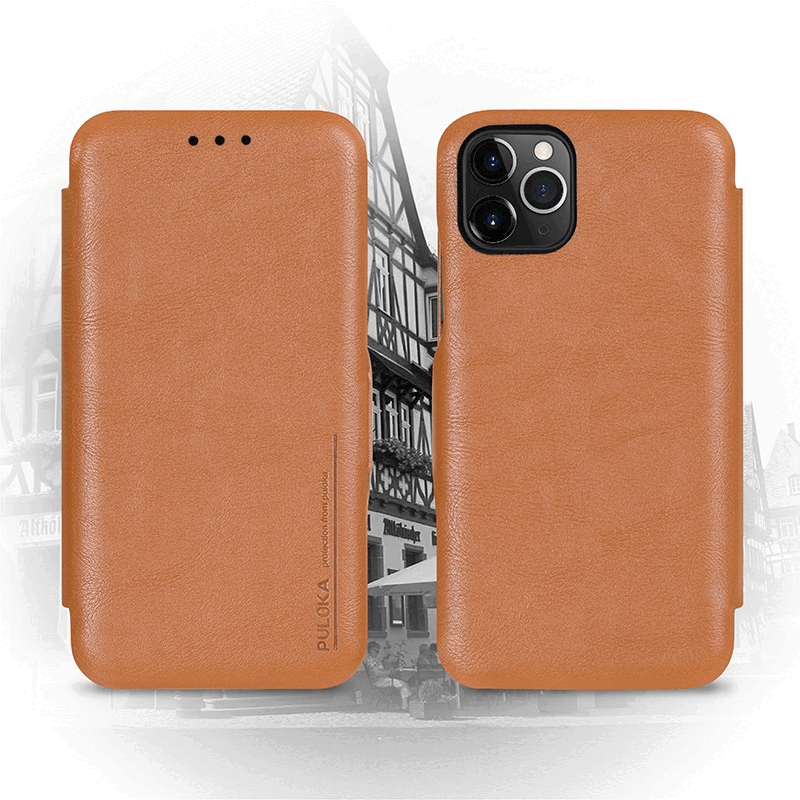 FRATO luxury Case Premium iPhone PU Leather Flip Cover