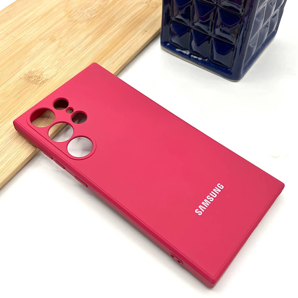 FRATO No Advertising Samsung Galaxy S23 Ultra Liquid Silicone Case Cover