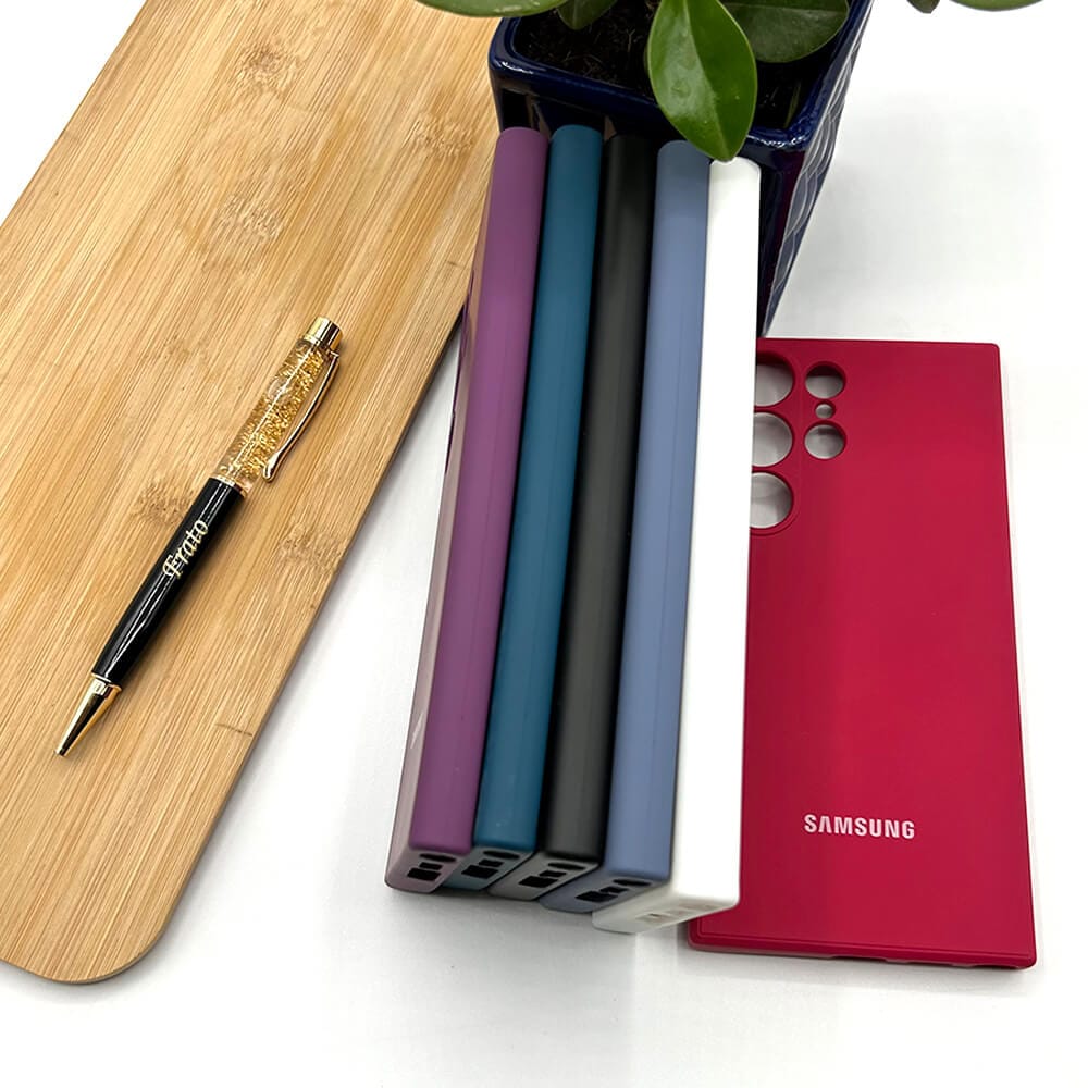 FRATO No Advertising Samsung Galaxy S23 Ultra Liquid Silicone Case Cover
