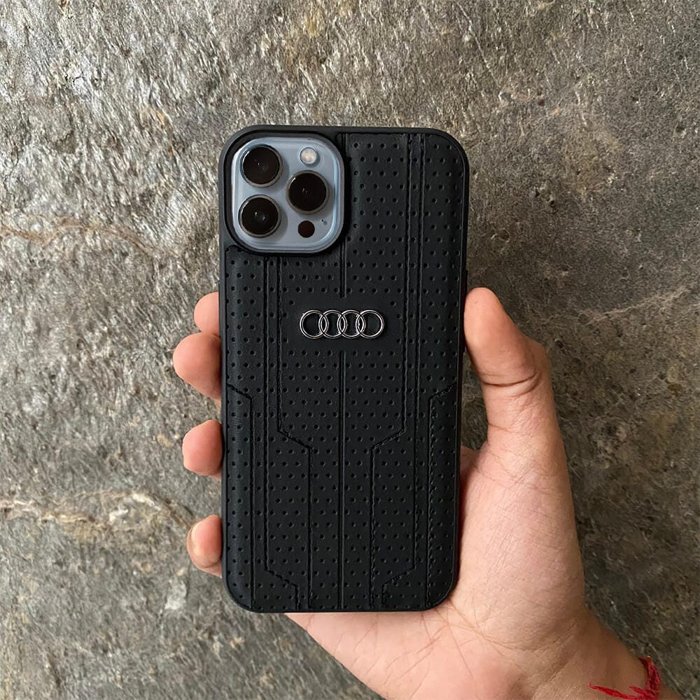 FRATO no stock iPhone Audi A6 Design Synthic Leather Cover Case
