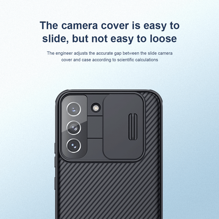 FRATO Samsung S23 Plus Samsung Galaxy S23 Plus Camshield Case Cover Black
