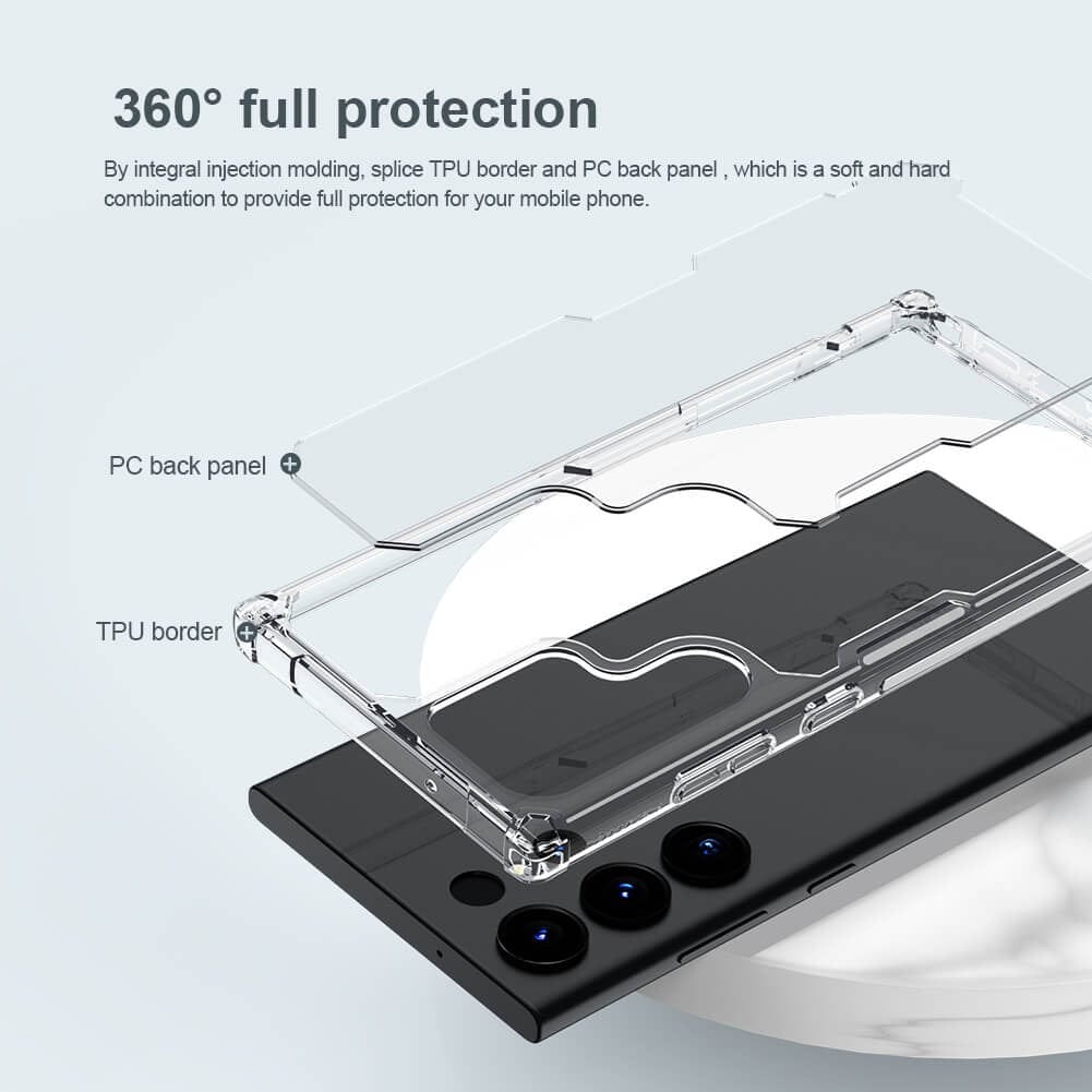 FRATO Samsung S23U Nillkin Nature TPU Pro Series case for Samsung Galaxy S23 Ultra