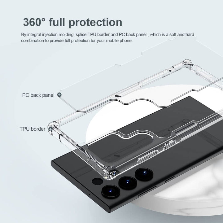 FRATO Samsung S23U Nillkin Nature TPU Pro Series case for Samsung Galaxy S23 Ultra