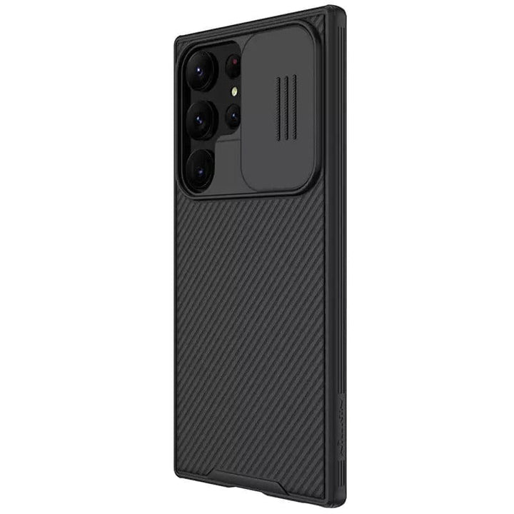 FRATO Samsung S23U Samsung Galaxy S23 Ultra Camshield Case Cover Black