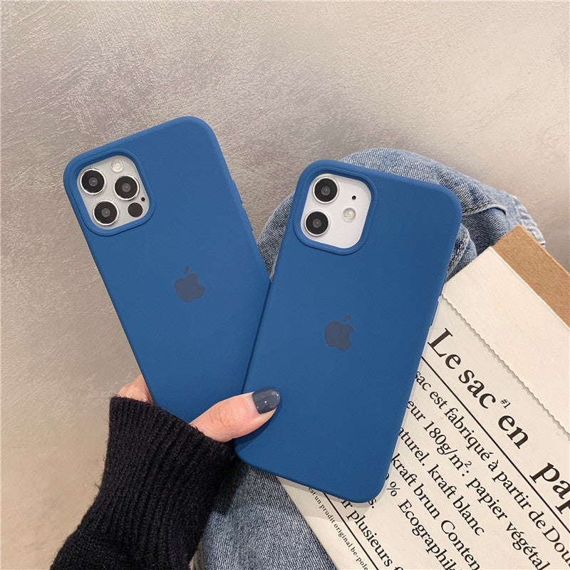 iPhone Liquid Silicone Case Cover ( COBALT BLUE ) freeshipping - Frato