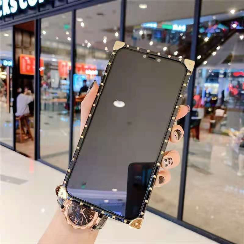 iPhone 16 Series Luxury Brand Shiny Trunk Case Cover