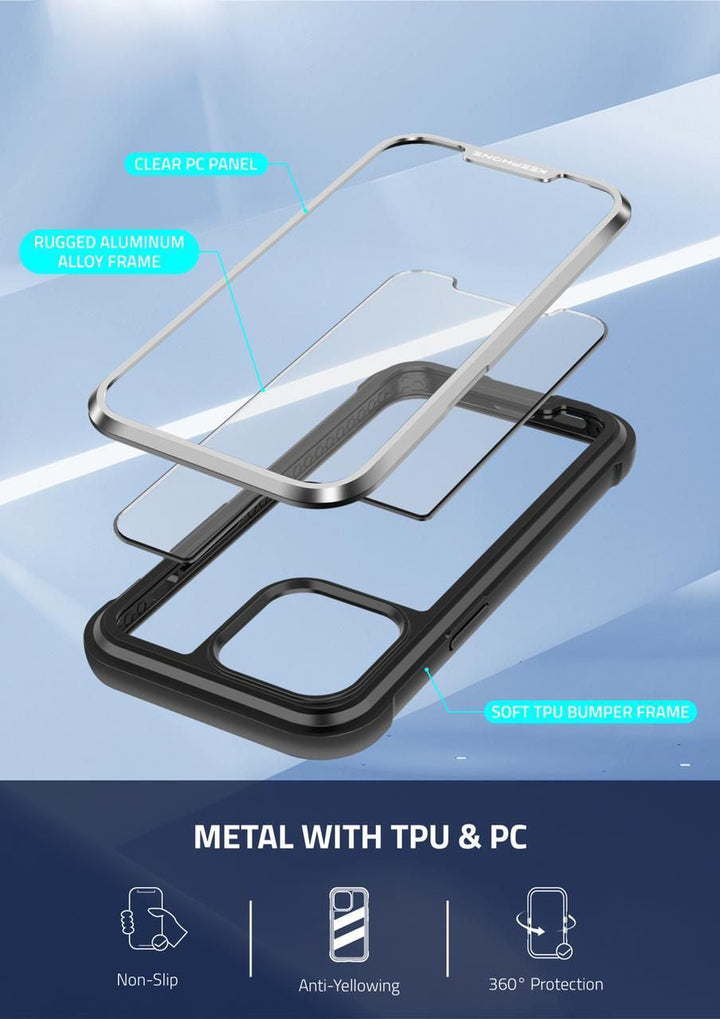 iPhone  Aluminium Alloy Metal Bumper Phone Case
