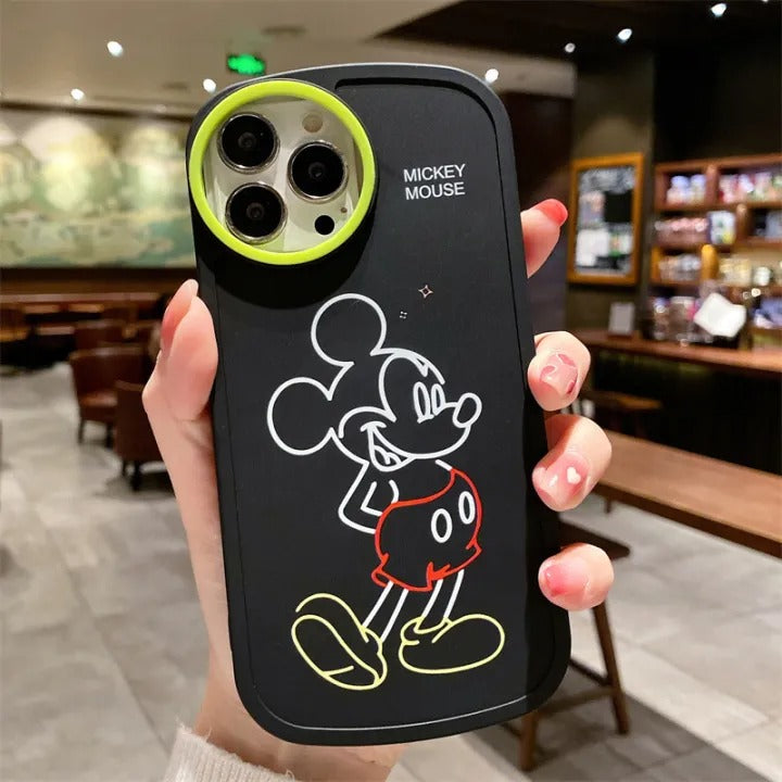 iPhone Creative Lens Cartoon Phone Case Soft Protection Cover