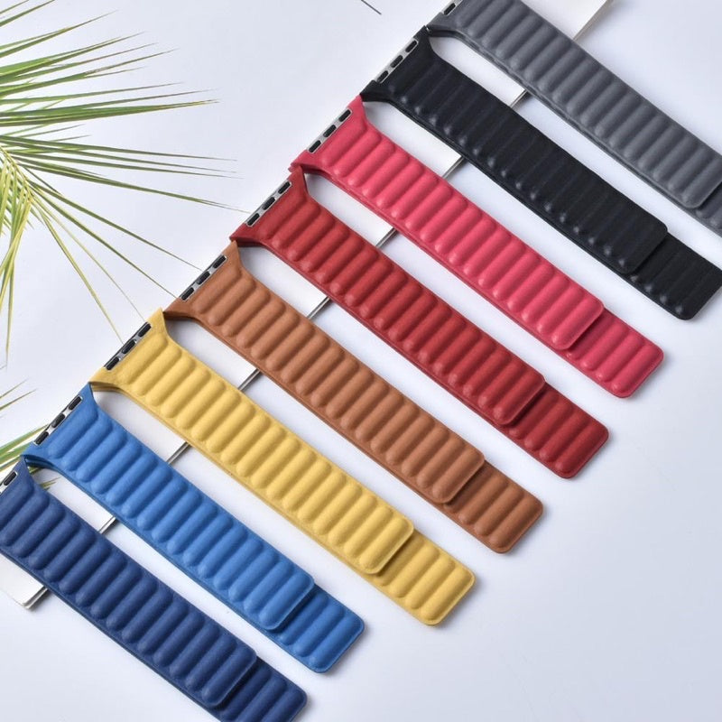 iWatch Magnetic Leather Strap freeshipping - Frato