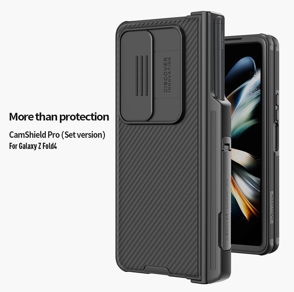 Nillkin CamShield Pro Full Set Case Cover for Samsung Z Fold 4 Black