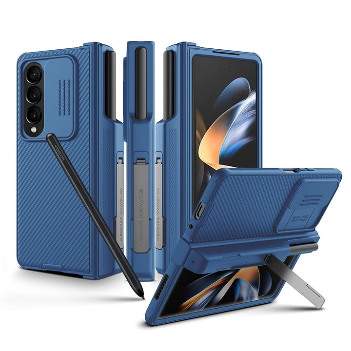 Nillkin CamShield Pro Full Set Case Cover for Samsung Z Fold 4 Blue