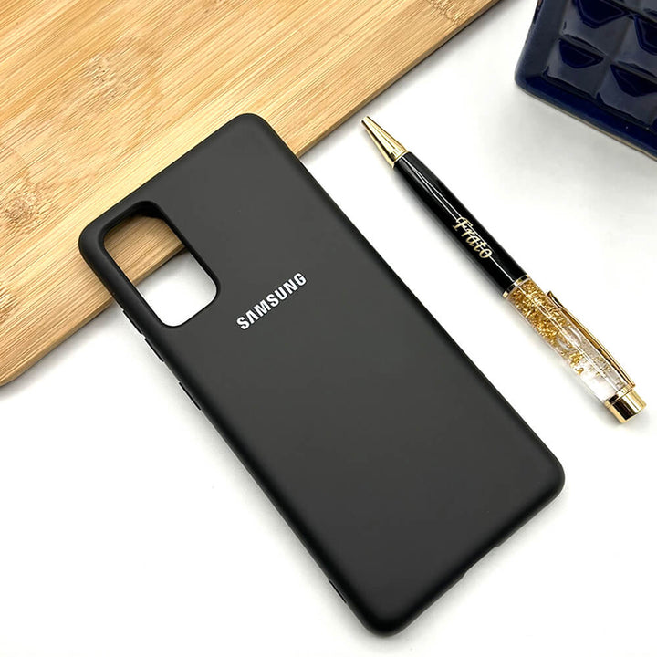 Samsung Galaxy Liquid Silicone Case Cover ( Black )