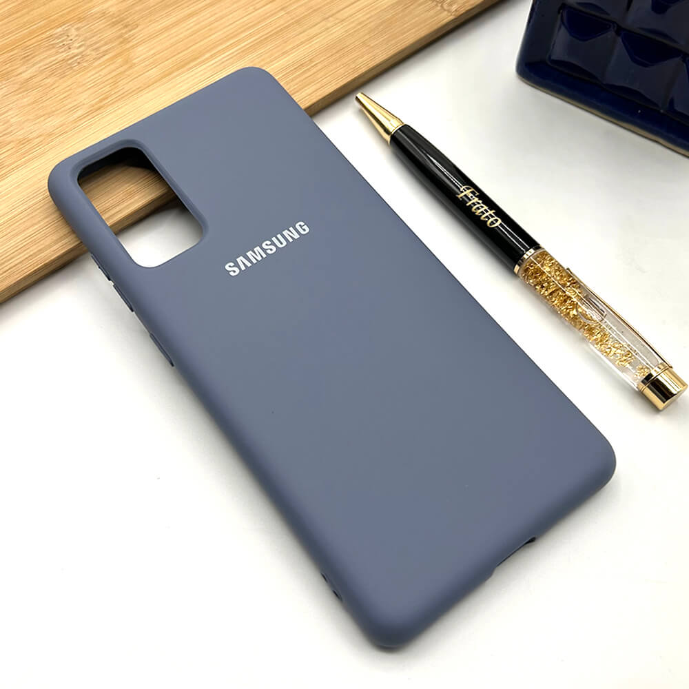 Samsung Galaxy Liquid Silicone Case Cover ( Azure )