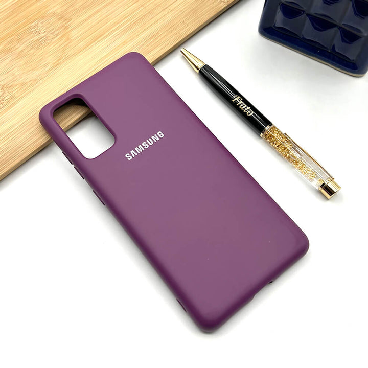 Samsung Galaxy Liquid Silicone Case Cover ( Purple )